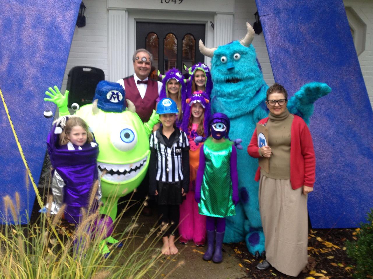 Monsters inc family costume