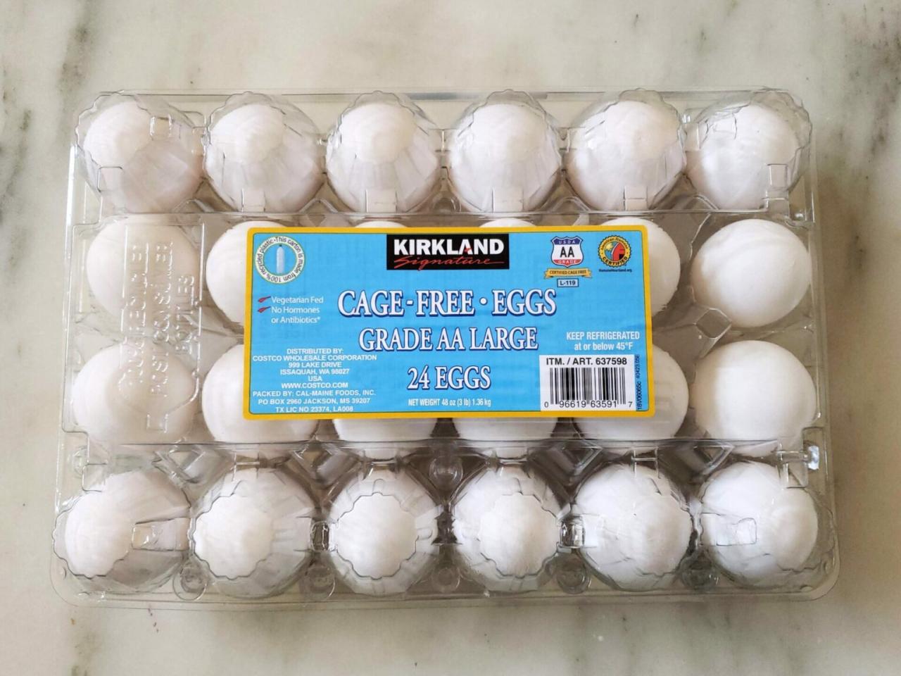 Costco eggs recalled fda