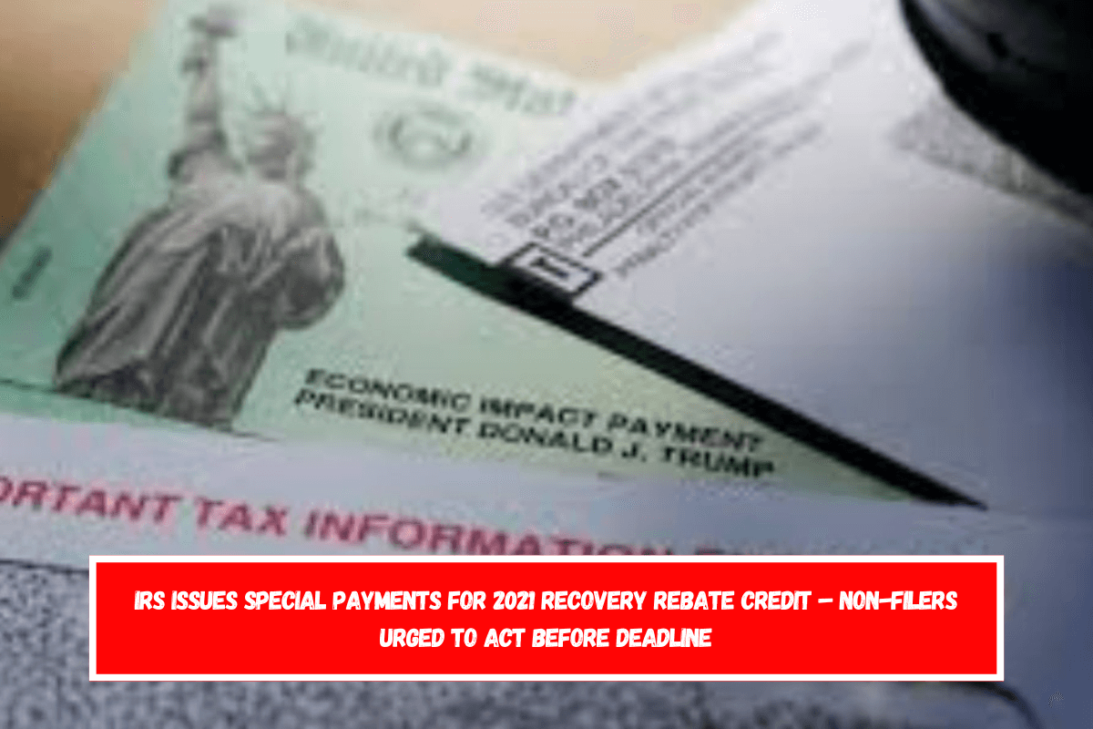 Irs recovery rebate credit