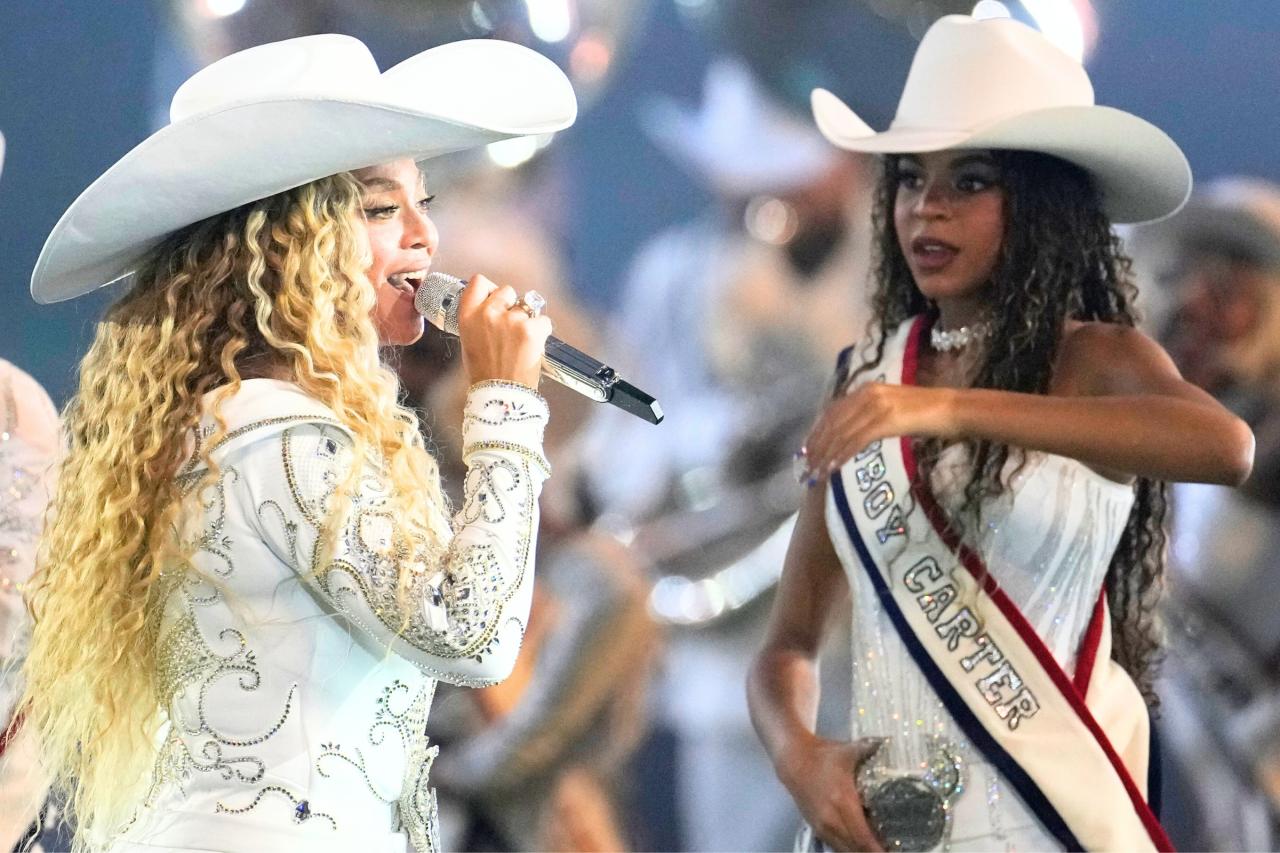 Blue ivy halftime performance
