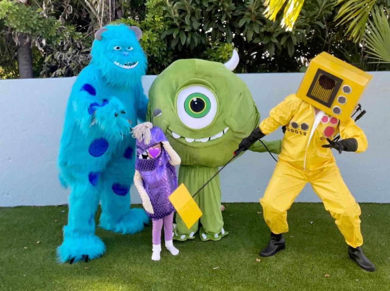 Monsters inc family costume