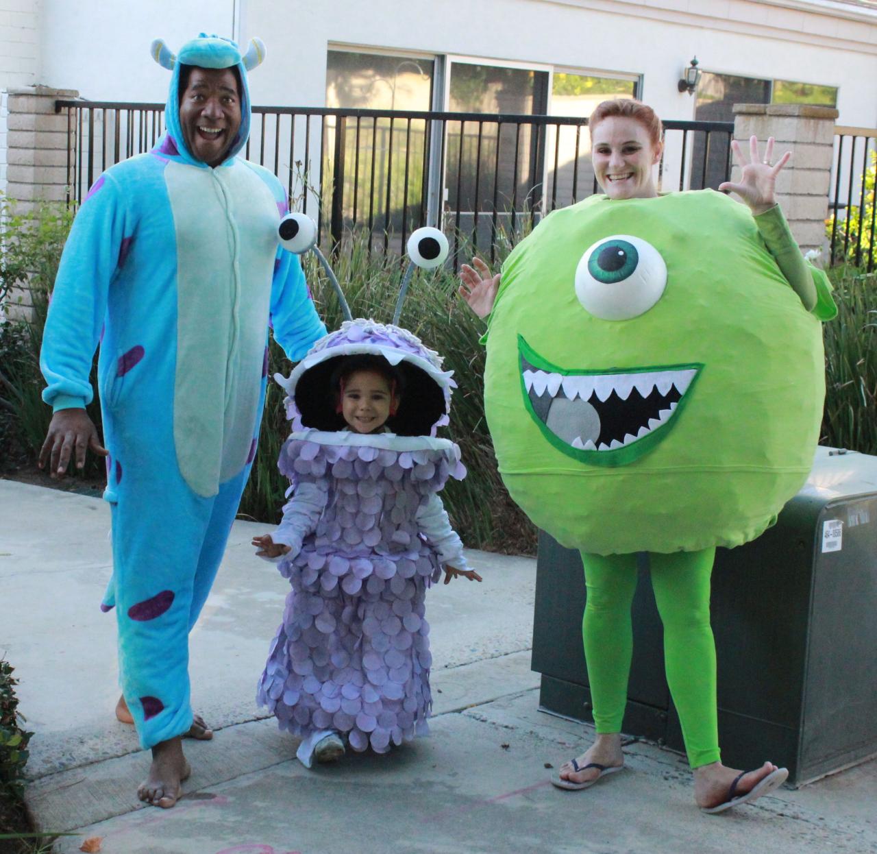 Monsters inc family costume