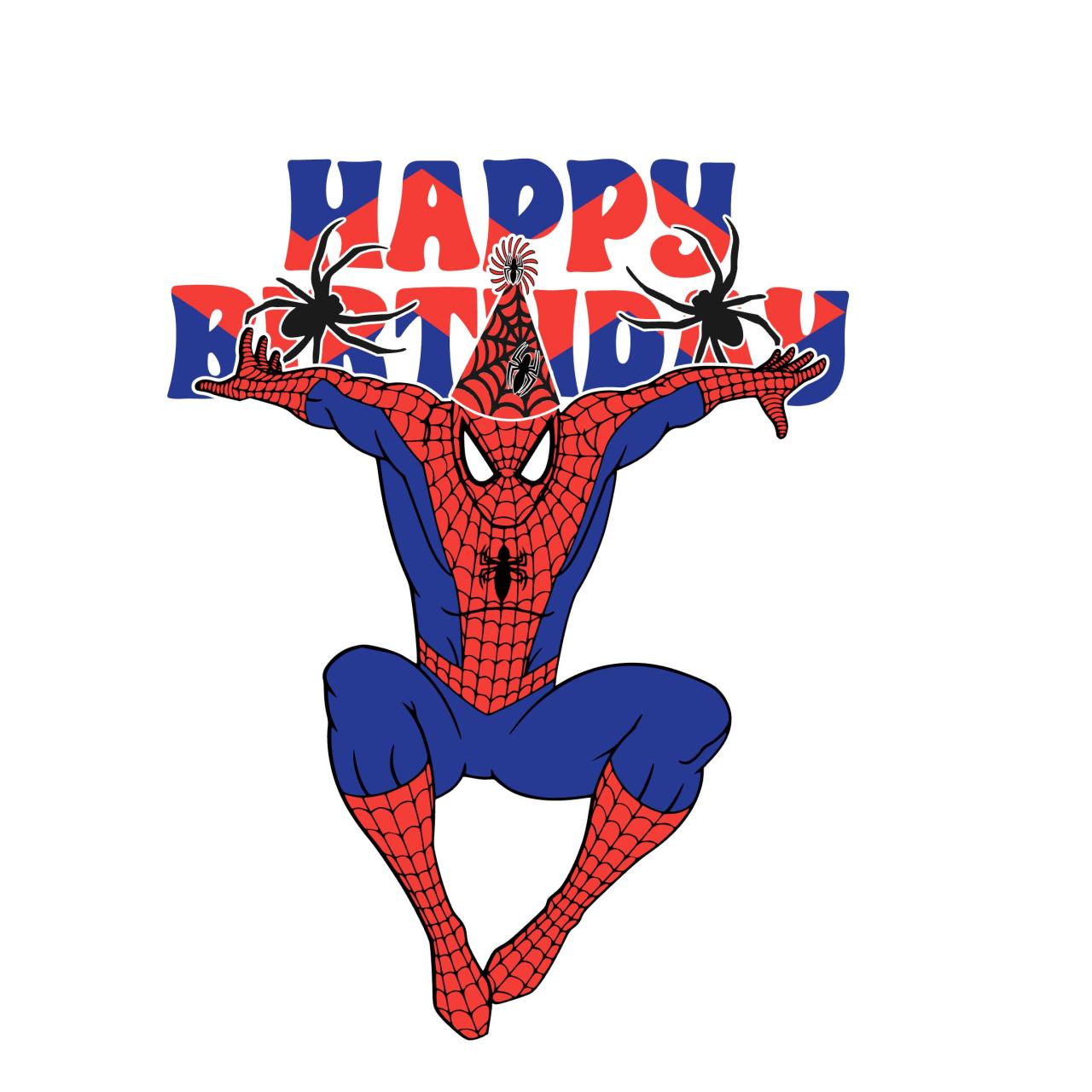 Kek birthday spiderman