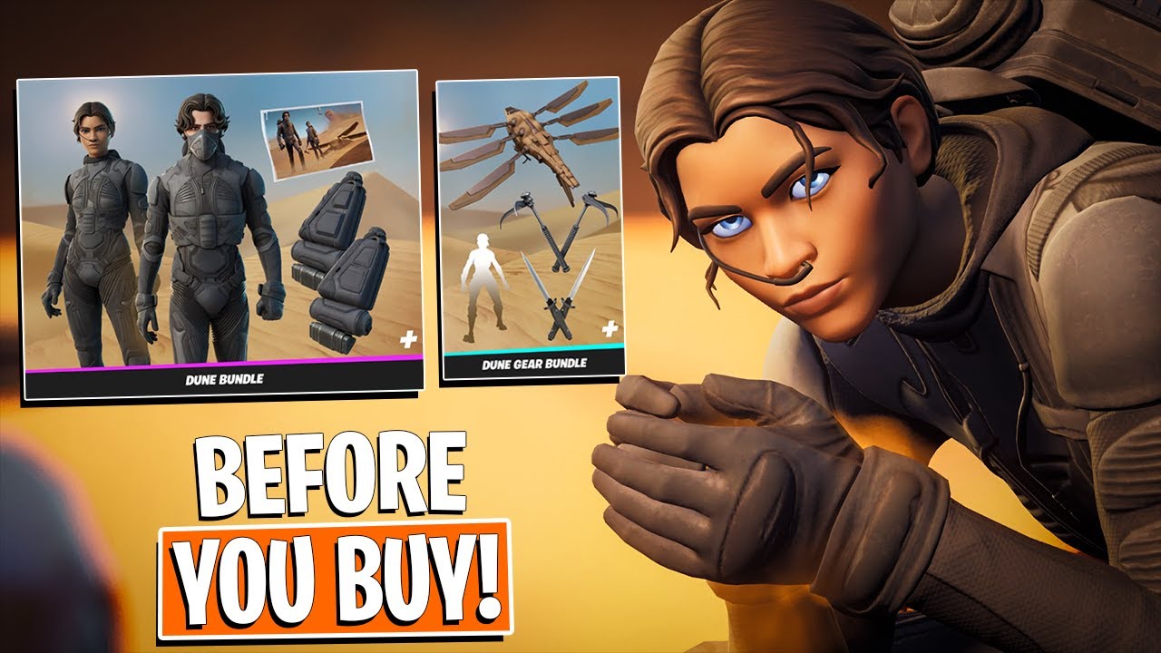 Dune fortnite skins