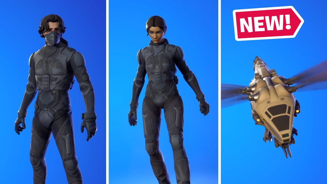 Dune fortnite skins