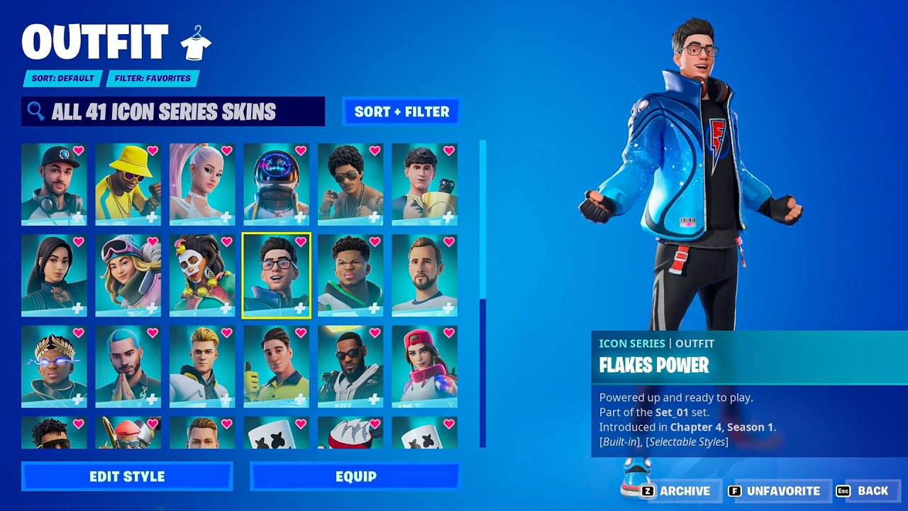 How many fortnite skins are there